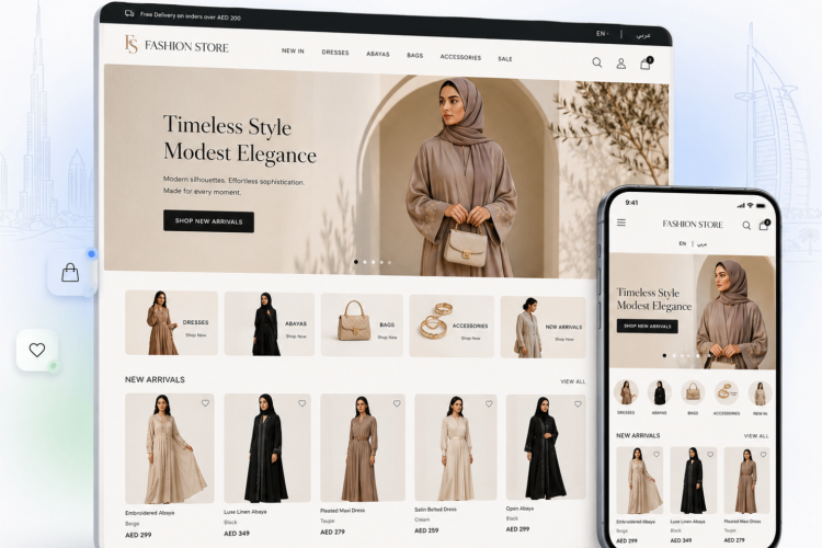 best online store creation services in UAE for ecommerce businesses